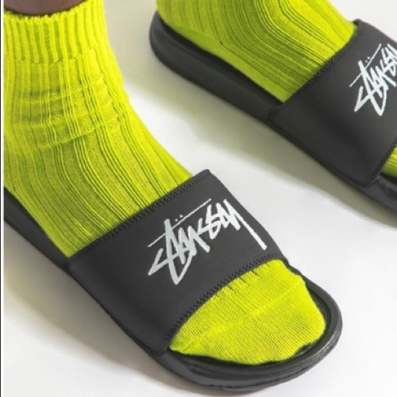 Stussy X Nike Benassi Slides
